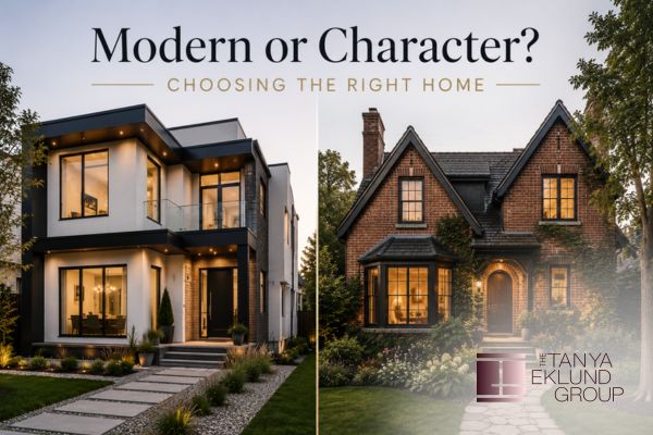 Modern or Character? Choosing the Right Home - Inner City Homes Calgary